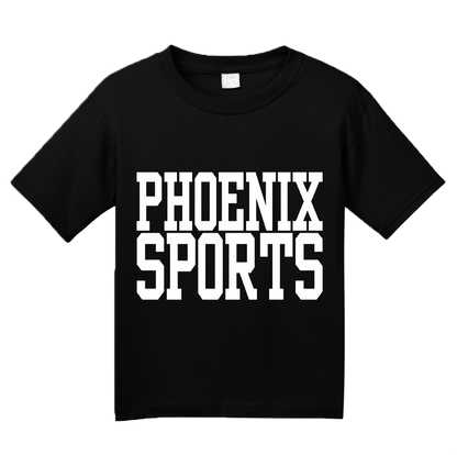 Youth Black Phoenix Sports - Generic Funny Sports Fan T-shirt