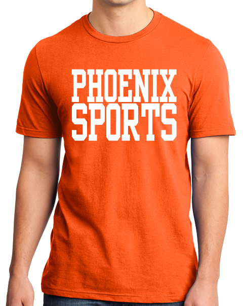 Standard Orange Phoenix Sports - Generic Funny Sports Fan T-shirt