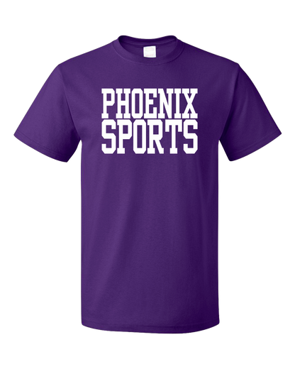 Standard Purple Phoenix Sports - Generic Funny Sports Fan T-shirt