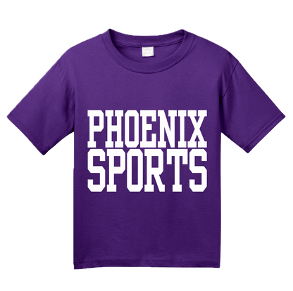 Youth Purple Phoenix Sports - Generic Funny Sports Fan T-shirt