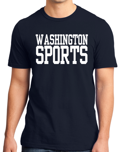 Standard Navy Washington D.C. Sports - Funny Generic Sports Fan T-shirt