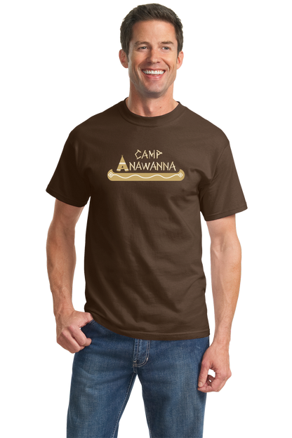 Standard Brown Camp Anawanna - 90s Kid TV Humor T-shirt