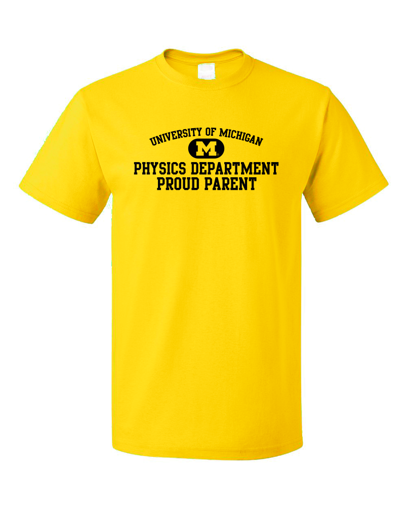 Unisex Yellow Proud Parent Maize T-shirt