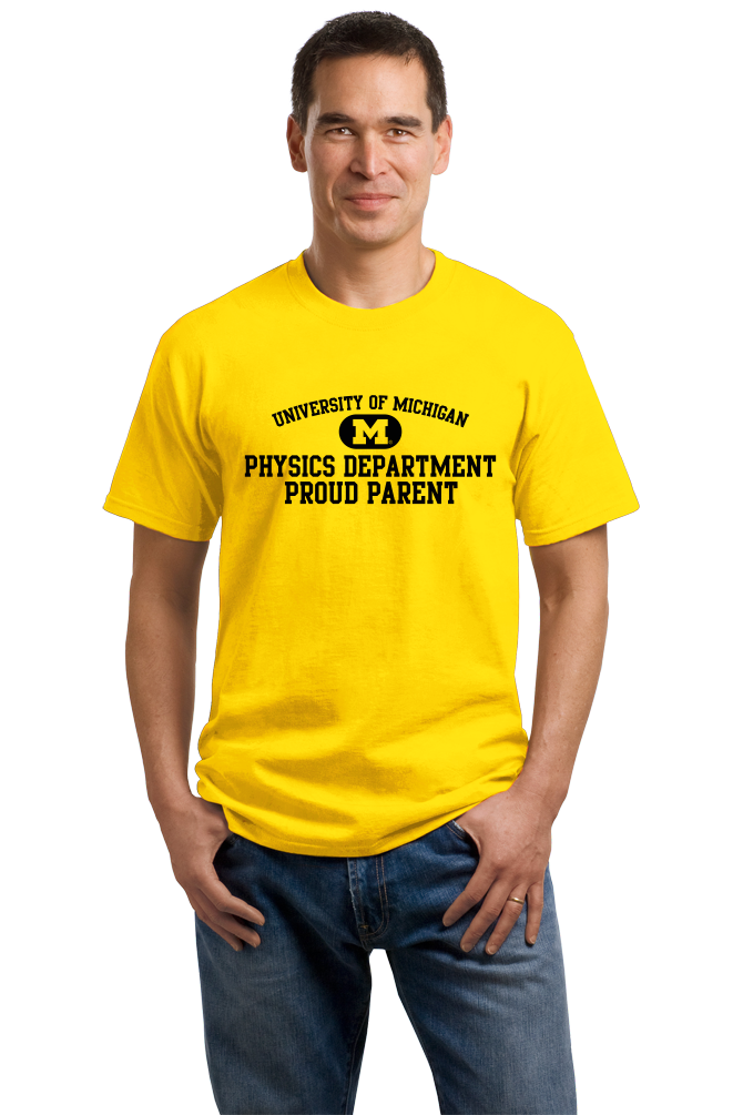 Unisex Yellow Proud Parent Maize T-shirt