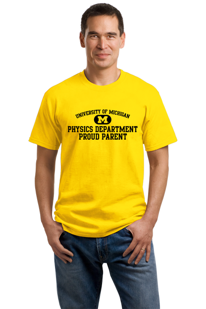 Unisex Yellow Proud Parent Maize T-shirt