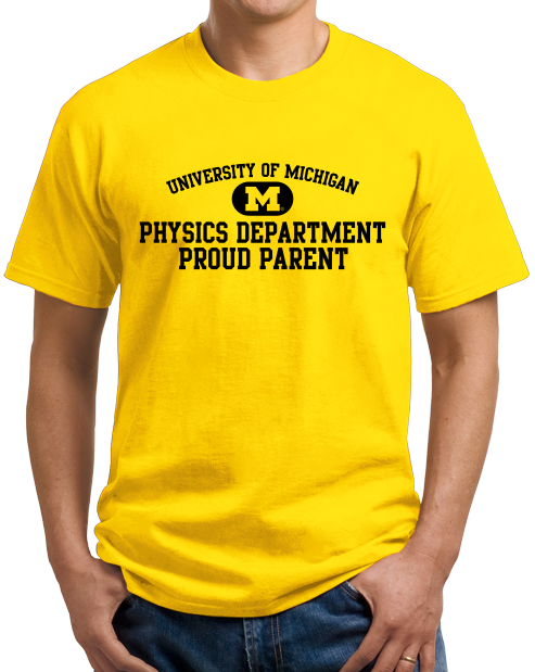 Unisex Yellow Proud Parent Maize T-shirt