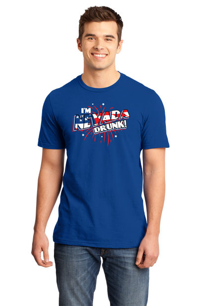 Standard Royal I'm Nevada Drunk! - 4th of July Party Vegas Drinking Funny T-shirt