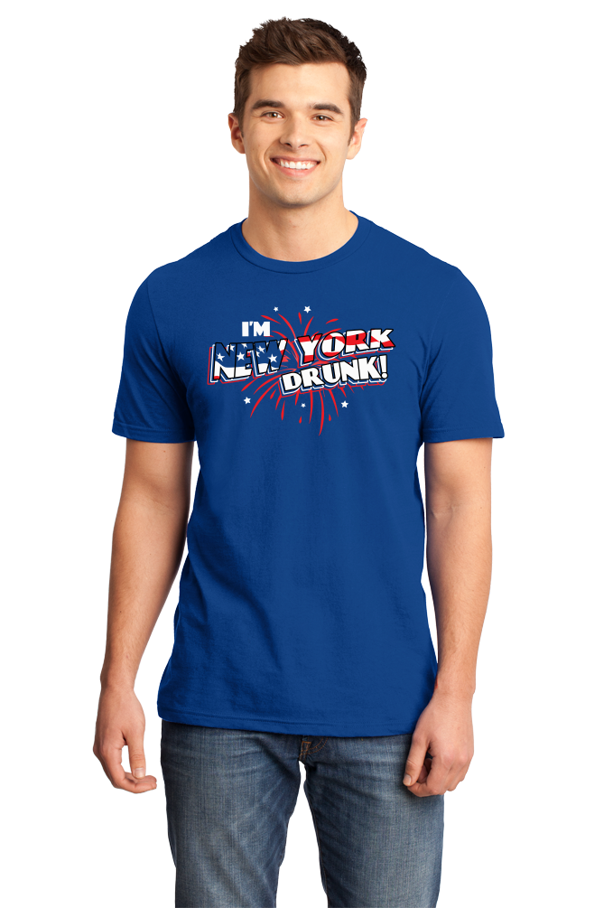 Standard Royal I'm New York Drunk! - July 4th NYC USA Pride Party Drinking T-shirt