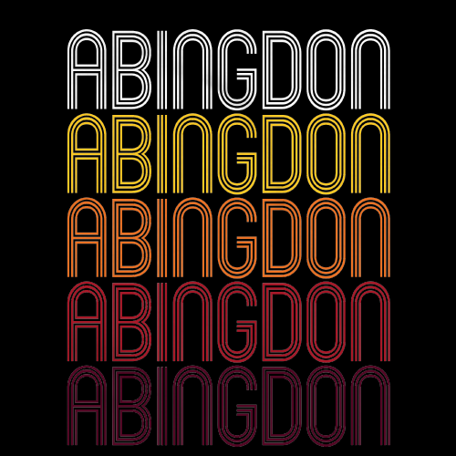 Abingdon, IL | Retro, Vintage Style Illinois Pride 