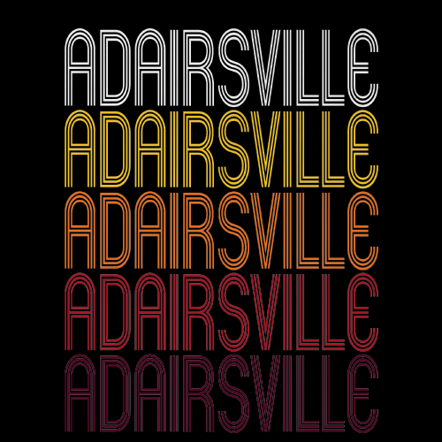 Adairsville, GA | Retro, Vintage Style Georgia Pride 