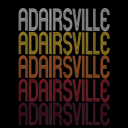 Adairsville, GA | Retro, Vintage Style Georgia Pride 