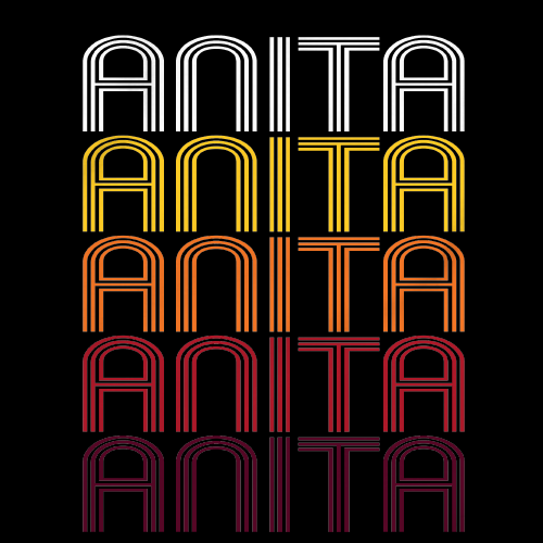 Anita, IA | Retro, Vintage Style Iowa Pride 