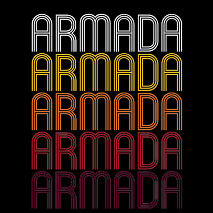 Armada, MI | Retro, Vintage Style Michigan Pride 