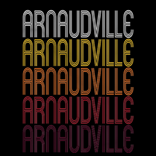 Arnaudville, LA | Retro, Vintage Style Louisiana Pride 