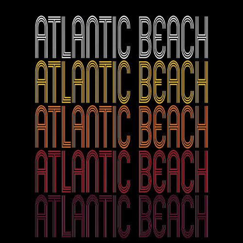 Atlantic Beach, FL | Retro, Vintage Style Florida Pride 