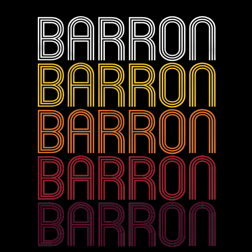Barron, WI | Retro, Vintage Style Wisconsin Pride 