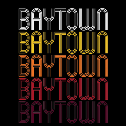 Baytown, TX | Retro, Vintage Style Texas Pride 