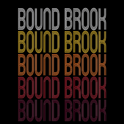 Bound Brook, NJ | Retro, Vintage Style New Jersey Pride 