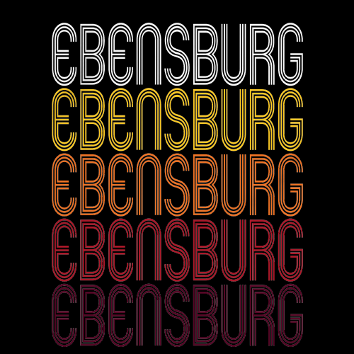 Ebensburg, PA | Retro, Vintage Style Pennsylvania Pride 