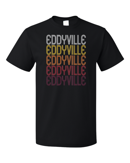 Standard Black Eddyville, KY | Retro, Vintage Style Kentucky Pride  T-shirt