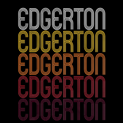 Edgerton, WI | Retro, Vintage Style Wisconsin Pride 