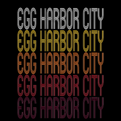 Egg Harbor City, NJ | Retro, Vintage Style New Jersey Pride 