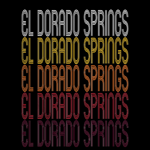 El Dorado Springs, MO | Retro, Vintage Style Missouri Pride 
