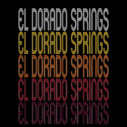 El Dorado Springs, MO | Retro, Vintage Style Missouri Pride 