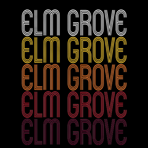 Elm Grove, WI | Retro, Vintage Style Wisconsin Pride 