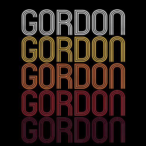 Gordon, NE | Retro, Vintage Style Nebraska Pride 