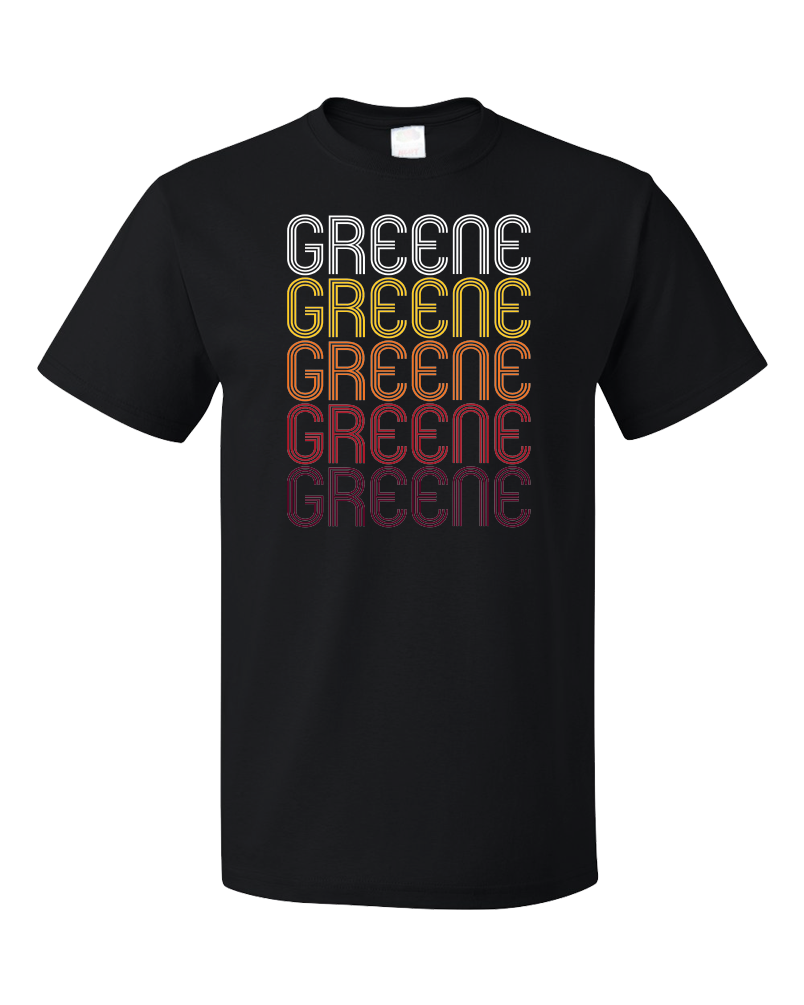 Standard Black Greene, NY | Retro, Vintage Style New York Pride  T-shirt