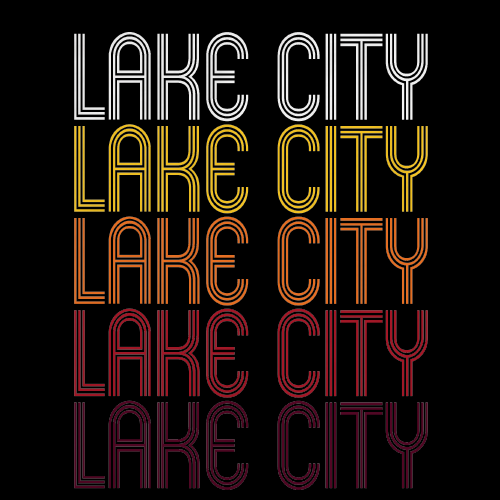 Lake City, PA | Retro, Vintage Style Pennsylvania Pride 