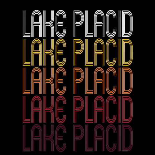 Lake Placid, NY | Retro, Vintage Style New York Pride 