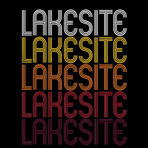 Lakesite, TN | Retro, Vintage Style Tennessee Pride 