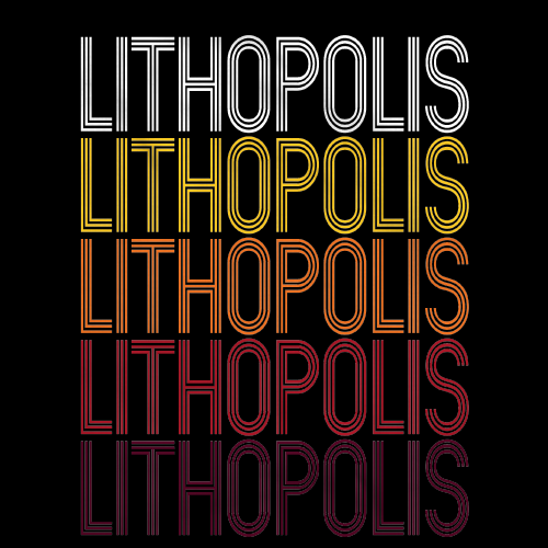 Lithopolis, OH | Retro, Vintage Style Ohio Pride 