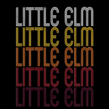 Little Elm, TX | Retro, Vintage Style Texas Pride 