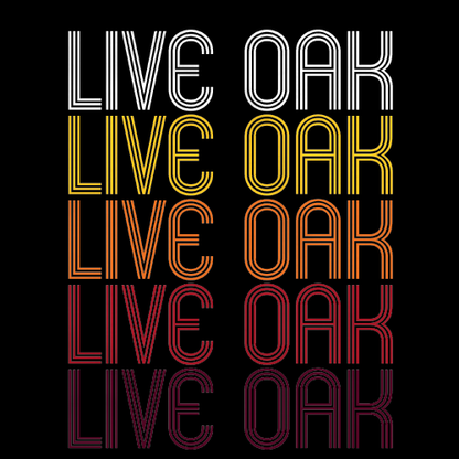 Live Oak, TX | Retro, Vintage Style Texas Pride 
