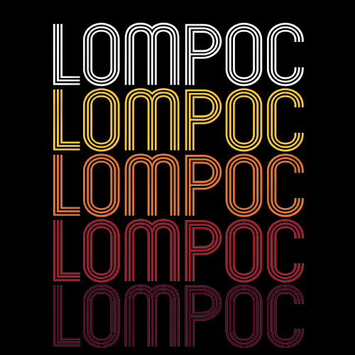 Lompoc, CA | Retro, Vintage Style California Pride 