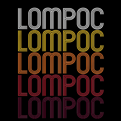 Lompoc, CA | Retro, Vintage Style California Pride 