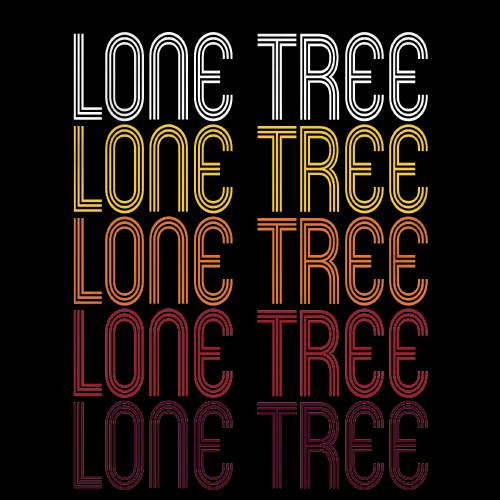 Lone Tree, IA | Retro, Vintage Style Iowa Pride 