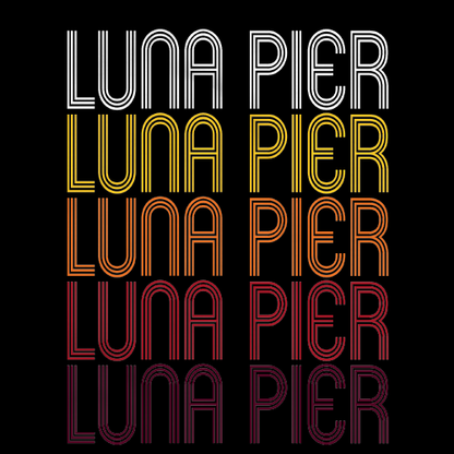 Luna Pier, MI | Retro, Vintage Style Michigan Pride 