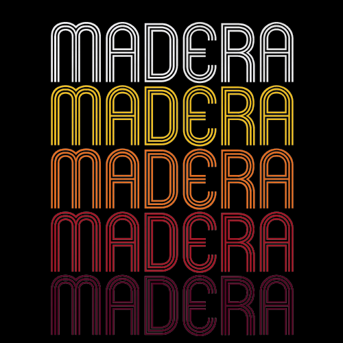 Madera, CA | Retro, Vintage Style California Pride 