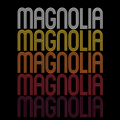 Magnolia, MS | Retro, Vintage Style Mississippi Pride 
