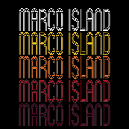 Marco Island, FL | Retro, Vintage Style Florida Pride 