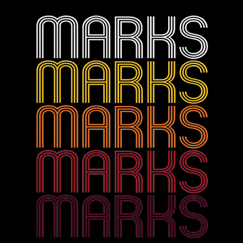 Marks, MS | Retro, Vintage Style Mississippi Pride 