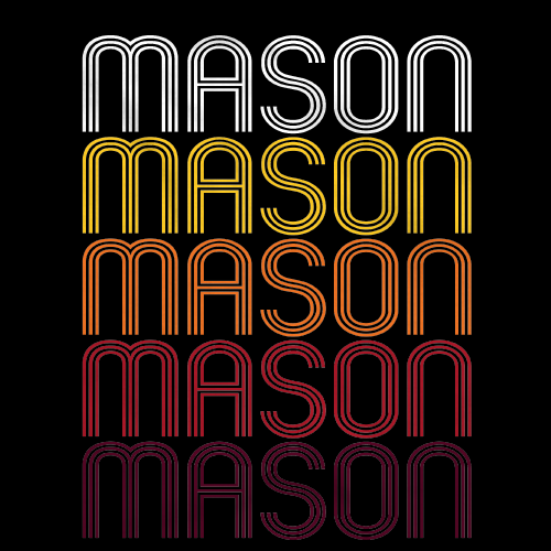 Mason, TN | Retro, Vintage Style Tennessee Pride 