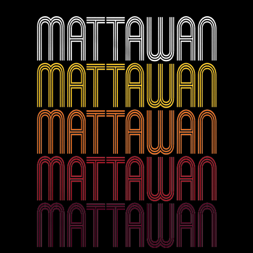 Mattawan, MI | Retro, Vintage Style Michigan Pride 