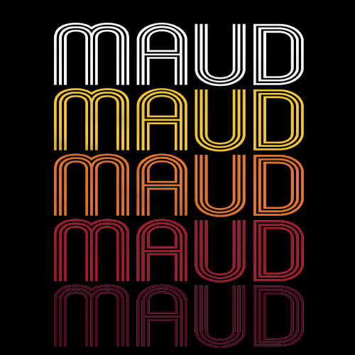 Maud, TX | Retro, Vintage Style Texas Pride 
