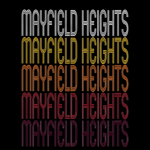 Mayfield Heights, OH | Retro, Vintage Style Ohio Pride 