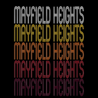 Mayfield Heights, OH | Retro, Vintage Style Ohio Pride 